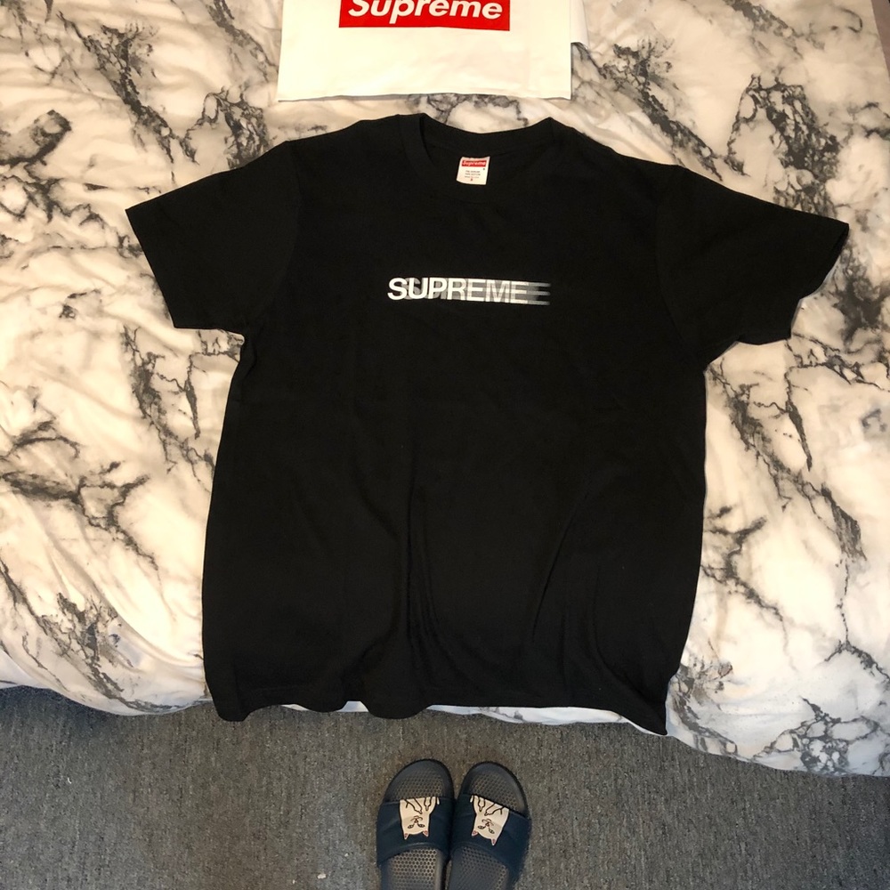 Supreme motion logo tee